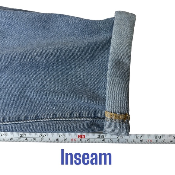 NEW Lane Bryant Signature Fit Mid Rise Boyfriend distressed crop jeans Womens 22 - Picture 10 of 11